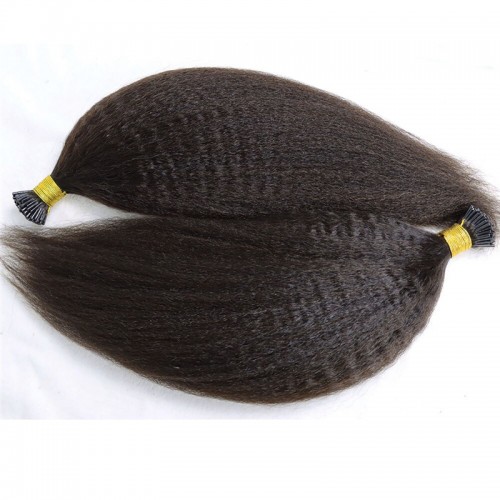 Human Hair I Tip Hair Extensions Kinky Straight | Human Hair Wig | Lace Front